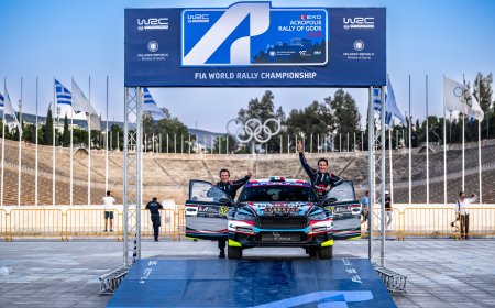 Miguel Granados conquista el Rally de Grecia en la categoría WRC2 Master Cup