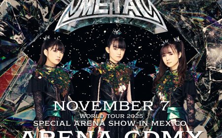 BABYMETAL REGRESA A MÉXICO