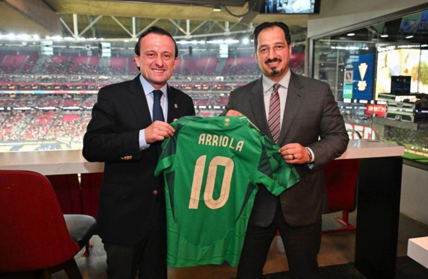 LAS FEDERACIONES DE FUTBOL DE MÉXICO Y ARABIA SAUDITA FIRMAN ACUERDO DE COOPERACIÓN