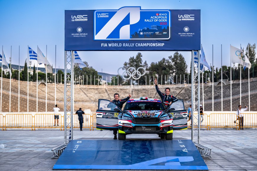 Miguel Granados conquista el Rally de Grecia en la categoría WRC2 Master Cup