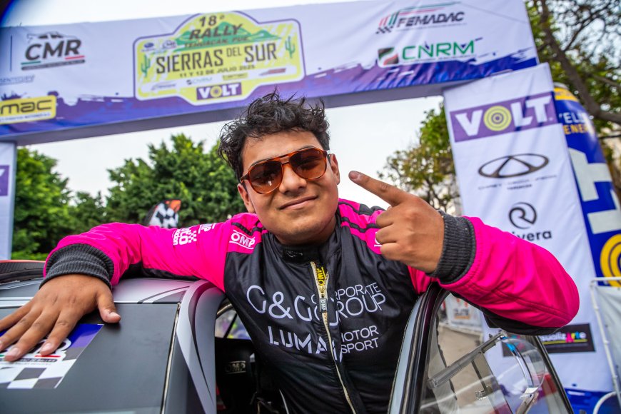 Char García hace historia al ganar el Rally Sierras del Sur Volt 2025