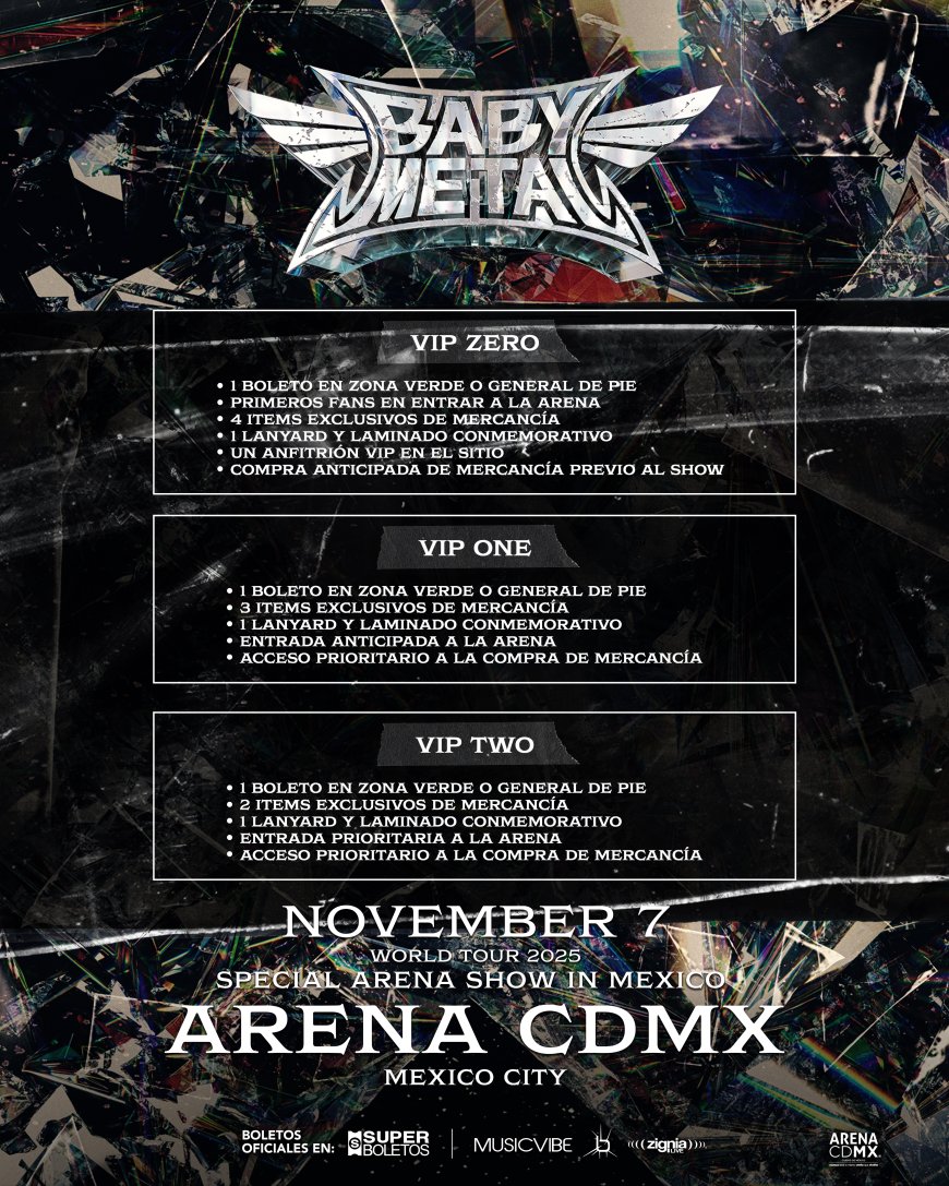 BABYMETAL REGRESA A MÉXICO