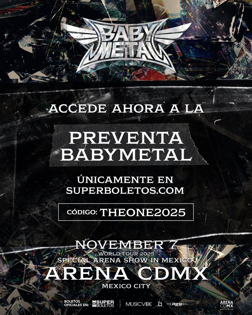 BABYMETAL REGRESA A MÉXICO