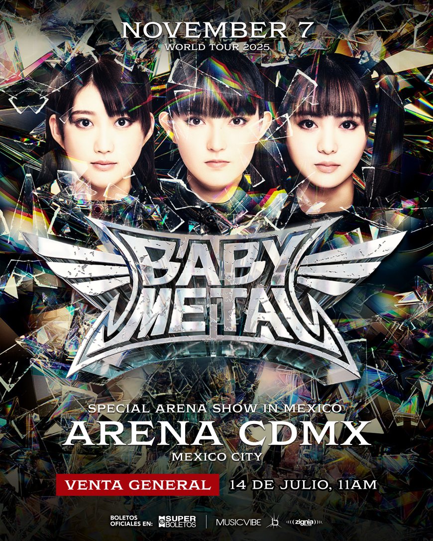 BABYMETAL REGRESA A MÉXICO
