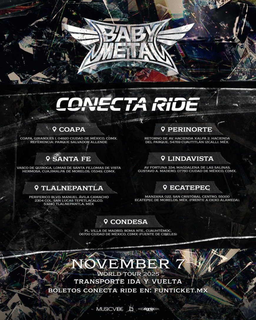 BABYMETAL REGRESA A MÉXICO