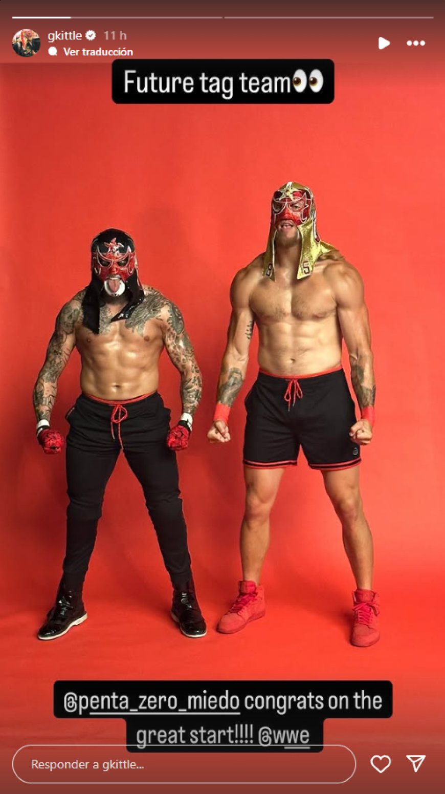 George Kittle se une a la euforia por el debut de Penta en WWE: “Felicidades por el increíble inicio”