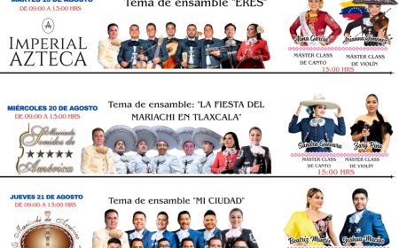 Alberga Tlaxcala Encuentro Internacional del Marichi; México, Rusia, Italia, Ecuador y Costa Rica convergen en “La Trinidad”