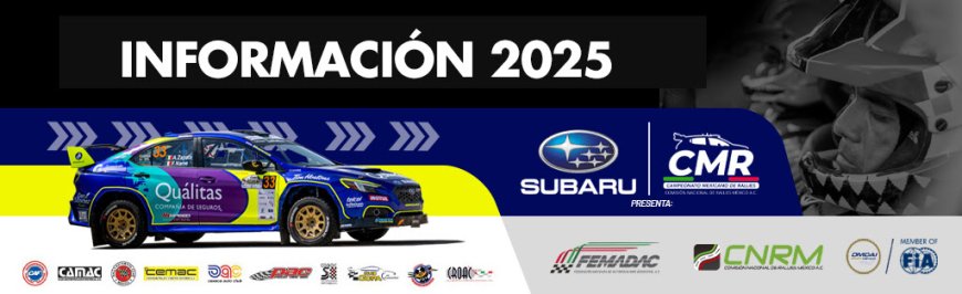 Tapalpa, Jalisco recibe la 4ª Fecha del Campeonato Mexicano de Rallies presentado por SUBARU