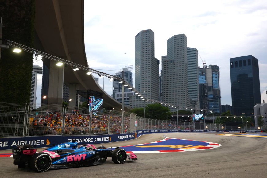 BWT ALPINE Gran Premio de Singapur de Fórmula 1 2025, viernes