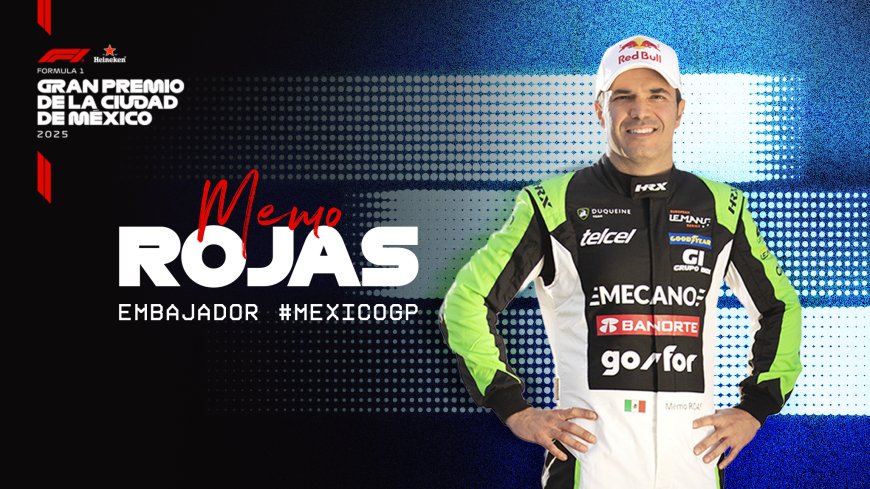 Memo Rojas Jr.: embajador del México GP 2025